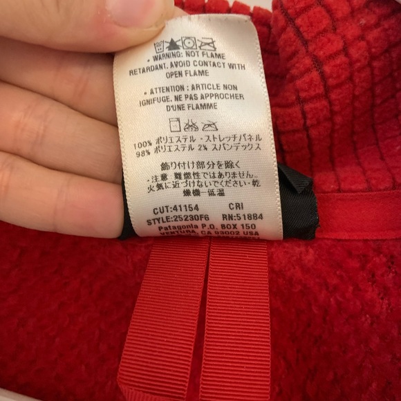 Men’s Patagonia Polartec Regulator Half Zip - Picture 4 of 6